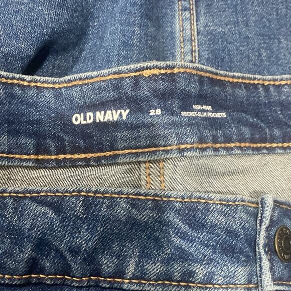 Old Navy Scottie high Waisted button front mini Jean skirt - Picture 12 of 12